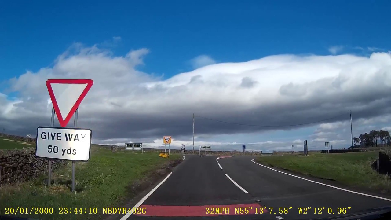 Northumberland Driving - Greenhaugh to Corbridge (including Rollercoaster Roads)