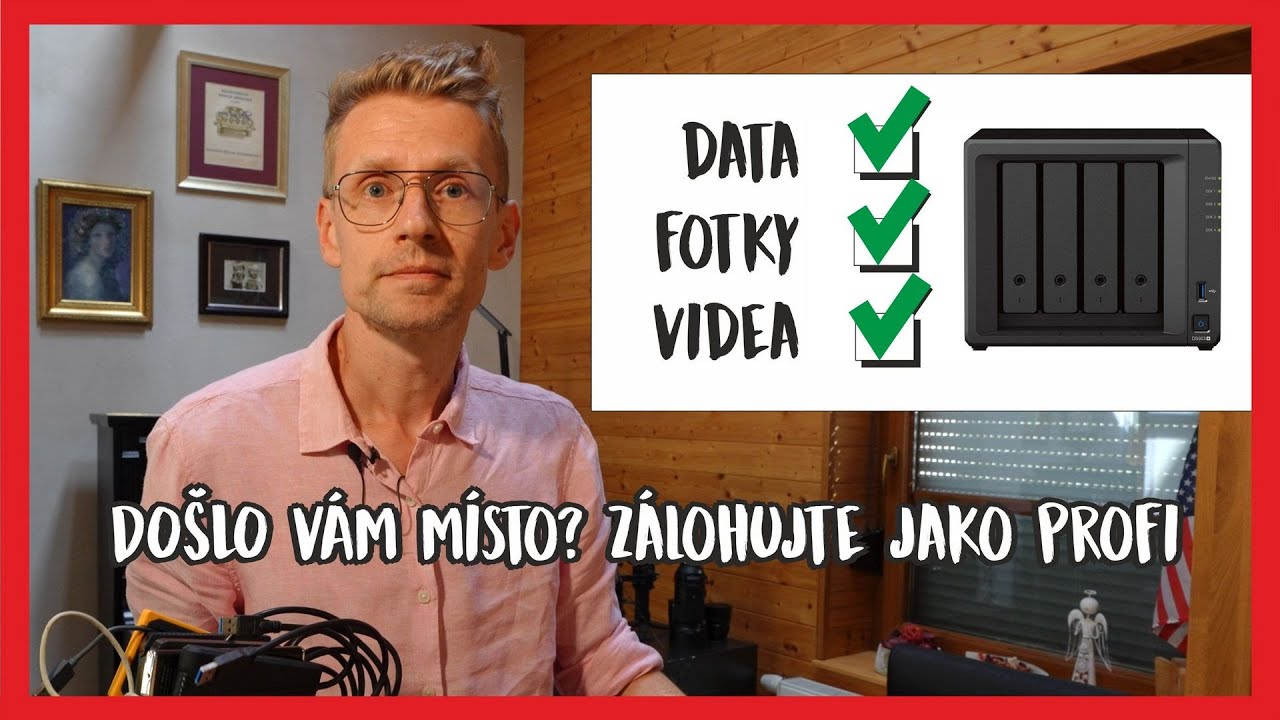 z&aacute;loha dat z PC i telefonu | nedostatek m&iacute;sta? vyře&scaron;eno jednou provždy | NAS Synology DS923+