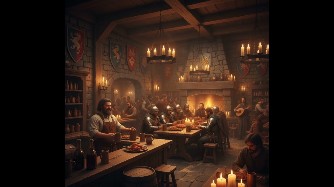 Medieval Tavern Music – By the Hearth and Ale Extended | Cozy Fantasy Background