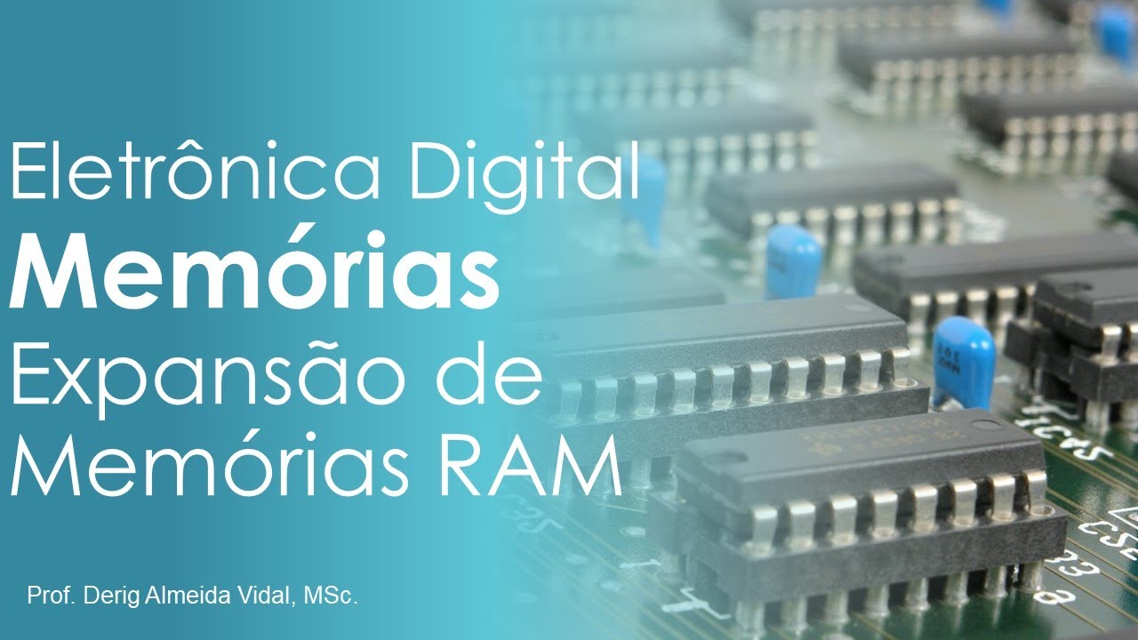 Memórias RAM - Expansão da capacidade de armazenamento