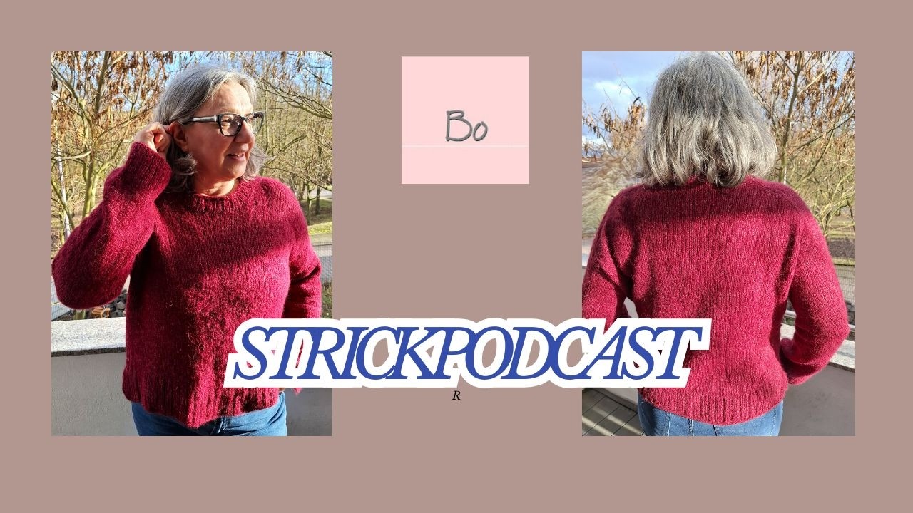 #Strickpodcast 2-2026: Neues Design Luv Pullover❤ Mini Scarf 🧶#Zweimonatssocken 🧦 Männerpullover