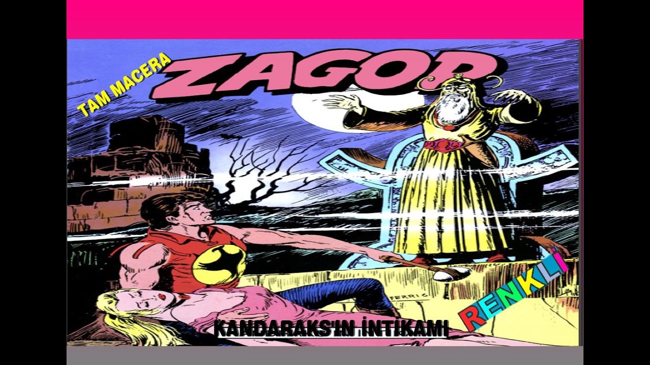 ZAGOR ( KANDARAKS 'IN İNTİKAMI) RENKLİ UZUN TAM MACERA