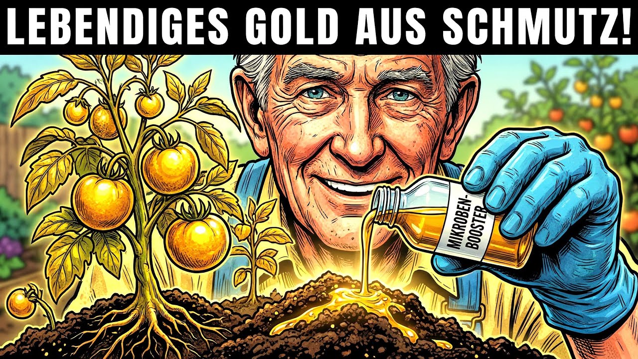 Diese URALTE Mikroben-Methode Verwandelt TOTEN Schmutz in TAGEST in Lebendiges Gold