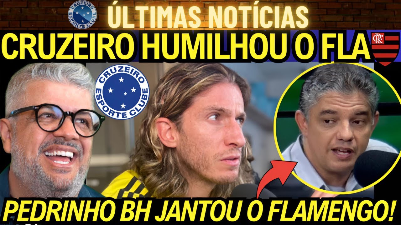🦊JORNALISTA DETONA O FLAMENGO AO VIVO E EXALTA A FORÇA DO CRUZEIRO DE PEDRINHO BH!