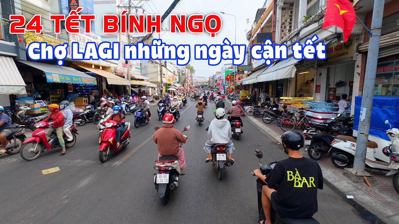 24 Tết, Lagi Bình Thuận (cũ) Ngắm Nhìn Đường Xá Giáp Tết Bính Ngọ 2026, Bãi Tắm Đồi Dương Dịp Tết