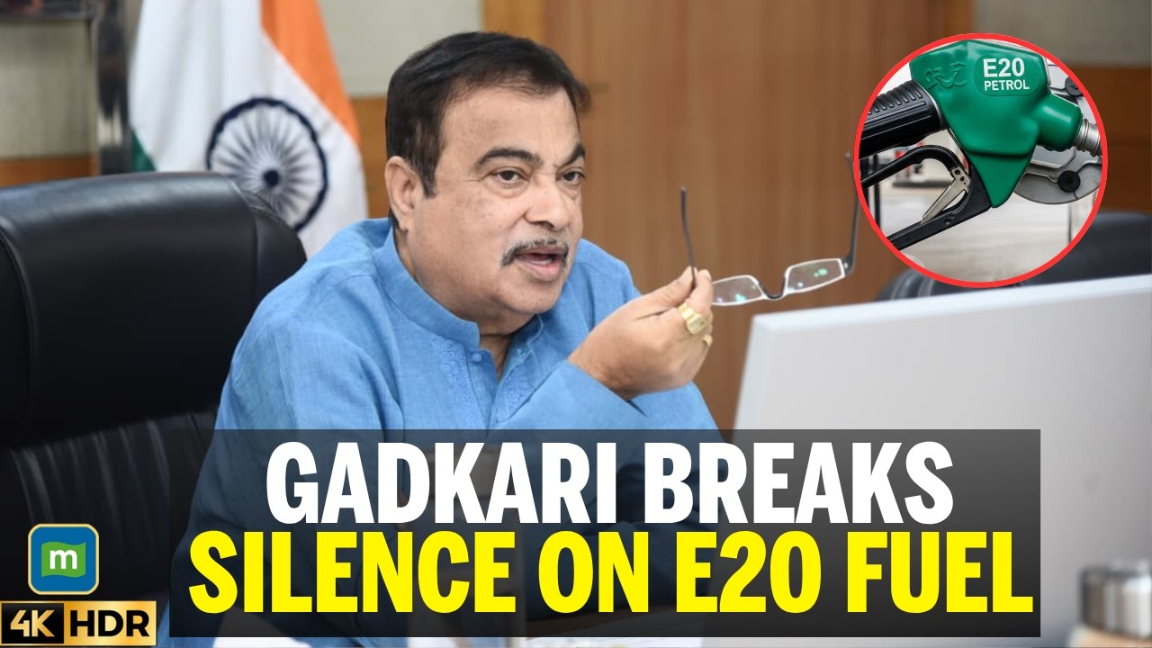 NITIN GADKARI LIVE: Central Minister Nitin Gadkari Breaks His Silence On E20 Fuel | CNN-News 18