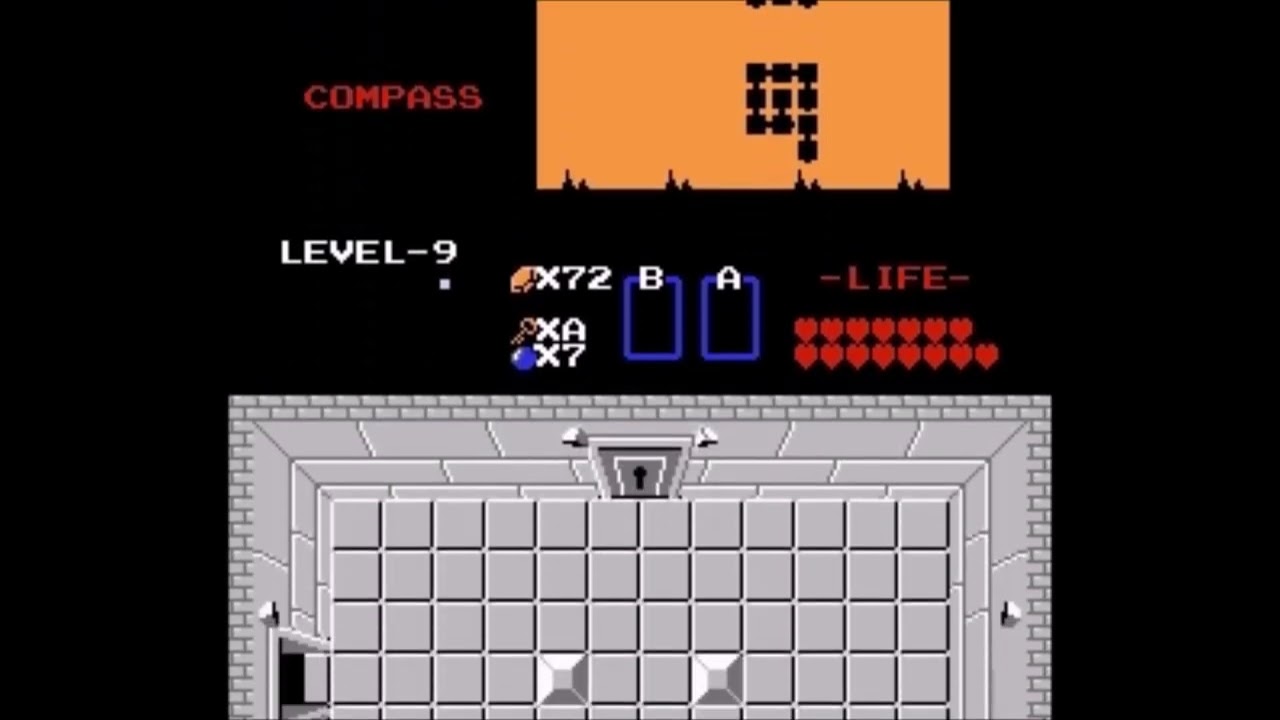 Ryu Plays (NES) Legend of Zelda Part 19 - Locate The Red Ring