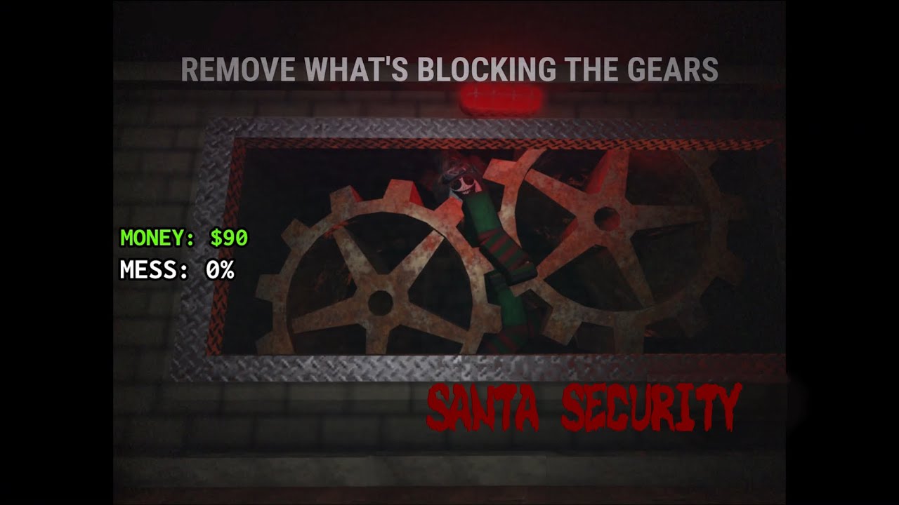 Playing Santa Security || Roblox Christmas Horror 