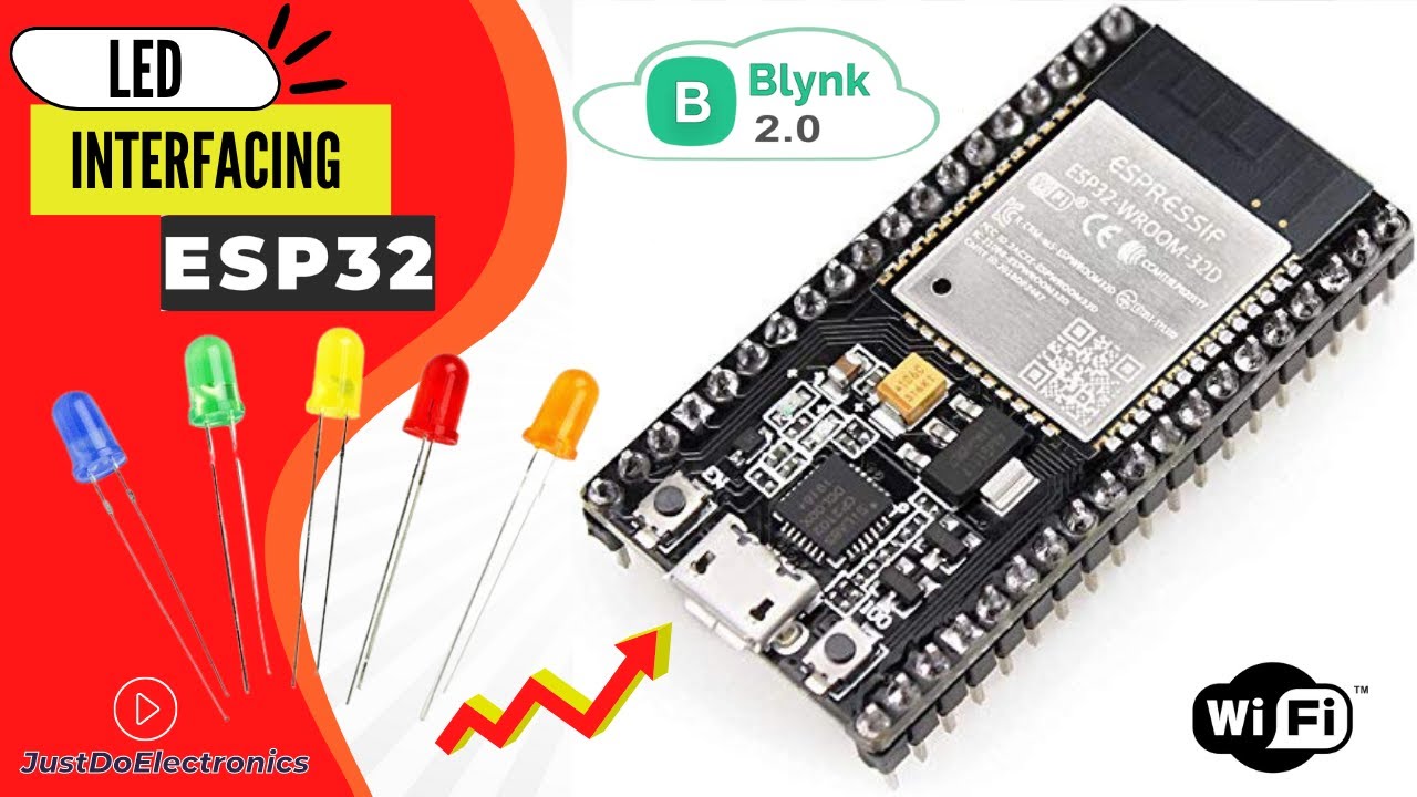 Blynk 2.0 с веб-панелью управления ESP32 и мобильным приложением | Управление светодиодами