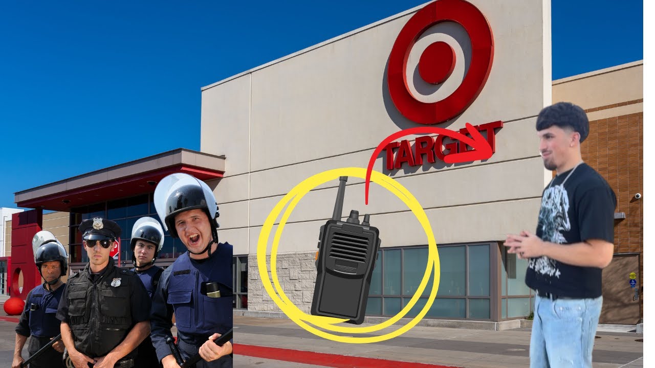 Walkie Talkie Prank On Target Employees😂 (They Were Confused!)