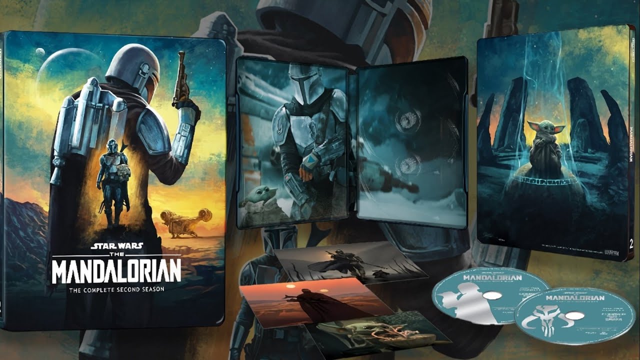 The Mandalorian Saison 2 Édition Limitée Steelbook  Blu-ray 4K Ultra HD