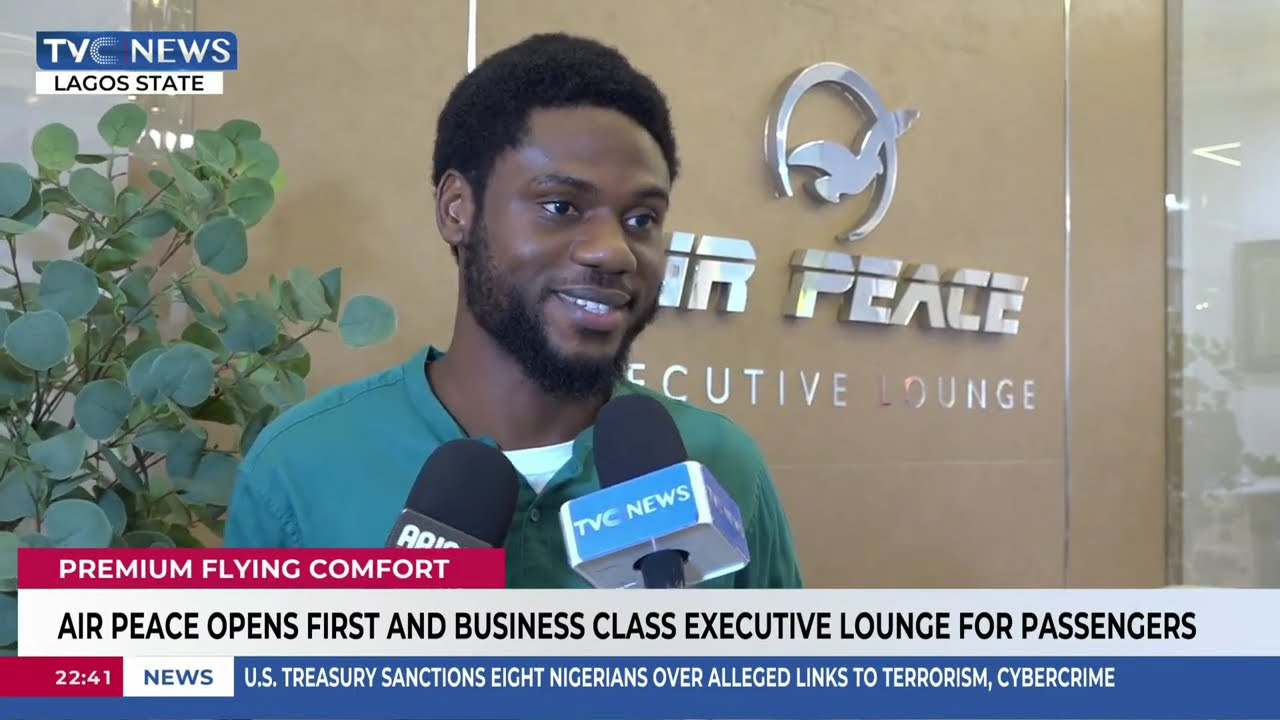 Air Peace Opens First Business Class Executive Lounge For Passengers