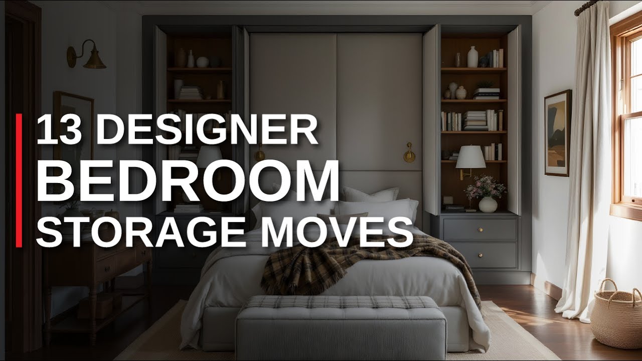 Small Bedroom Ideas: Chic Storage Tricks for a Bigger-Feeling Room