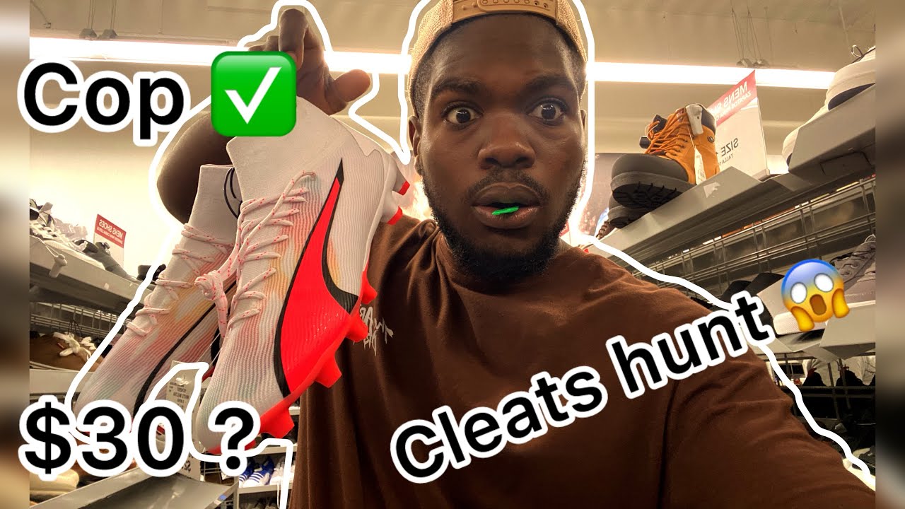 We went on a Cleats hunt (ROSS,BURLINGTON 🔥)