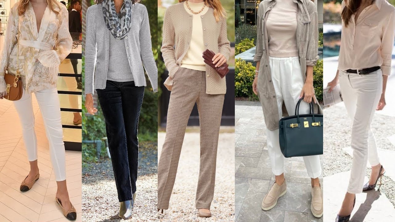 CONJUNTOS MODERNOS DE ROPA DE ESTILO ATEMPORAL COMBINACIONES DE ROPA SENCILLA DE ESTILO MODERNO