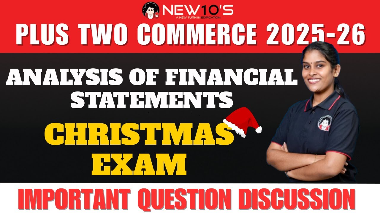 +2 COMMERCE AFS CHRISTMAS EXAM IMPORTANT QUESTION DISCUSSION | 2025 -26 | NEW10'S