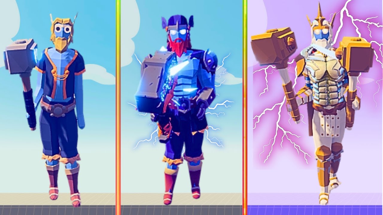 EVOLUTION OF THOR | TABS - Totally Accurate Battle Simulator