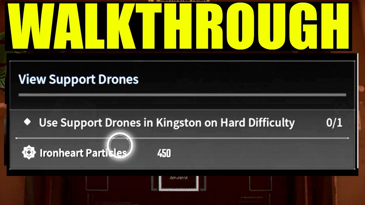 How to use support drones in the first descendant (Iron heart Challenges)