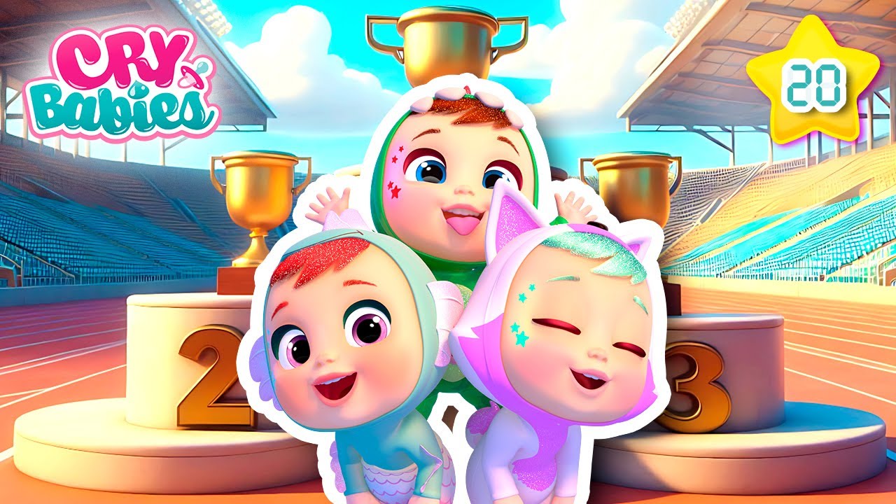 Os Jogos Chorolímpicos 🏆 CRY BABIES 💦 MAGIC TEARS 💕 DESENHO INFANTIL