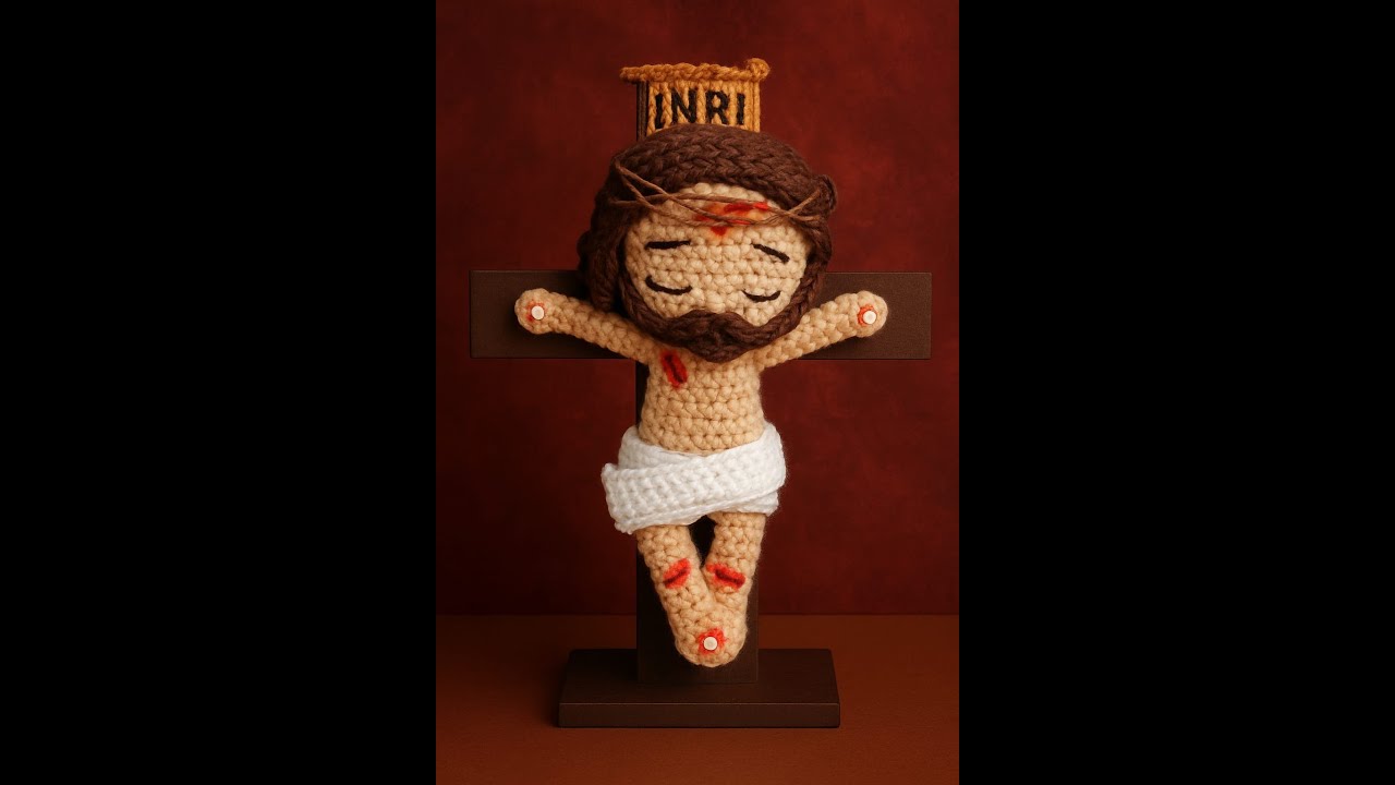 Cristo  a crochet 