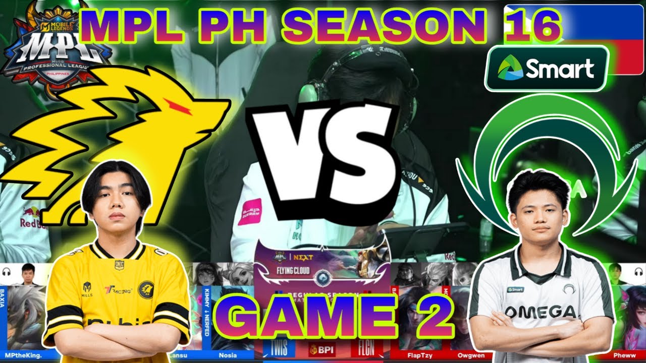 ESMERALDA KIRK TERLALU TEBAL! ONIC PH VS SMART OMEGA GAME 2 MPL PH S16