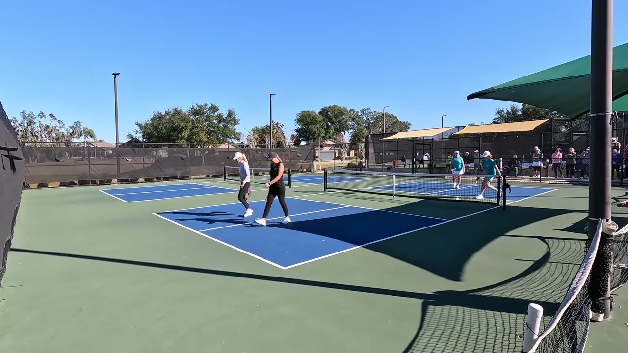 2026-01-19 Part 8 Annette and Kim on court 1 and Kelly and Carla on court 2