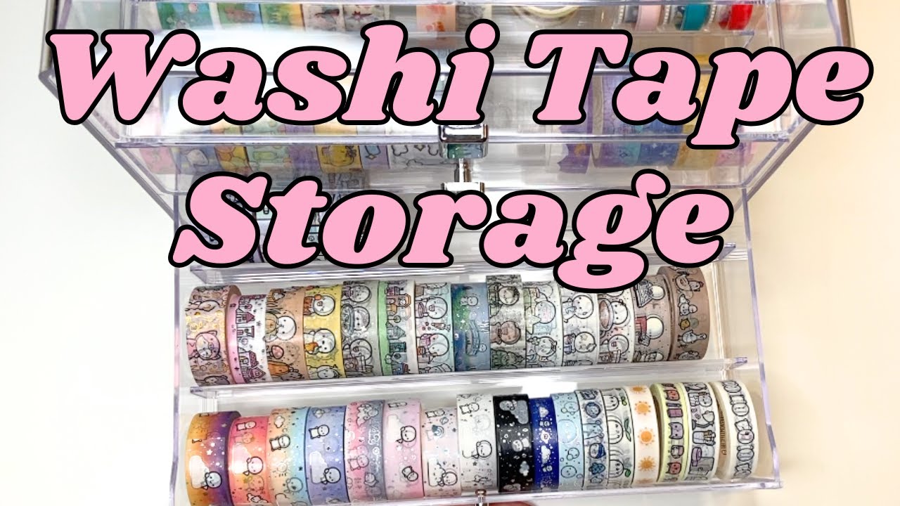 New Washi Tape Storage from Michaels | Stationery Organization