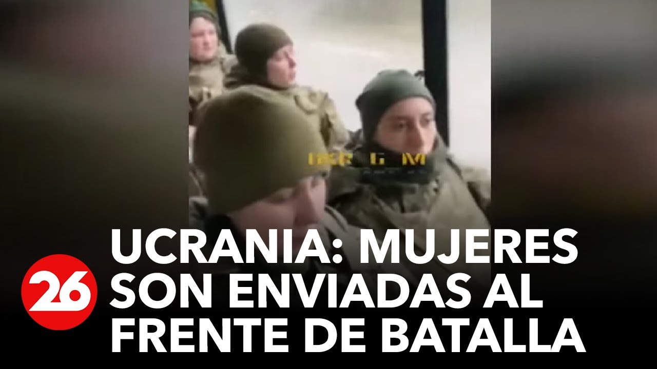 UCRANIA | Así se ubican las mujeres ucranianas en el frente de batalla