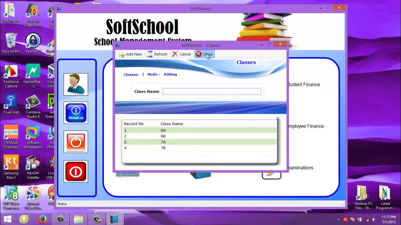 SoftSchool-School Management System Full Version Free Download