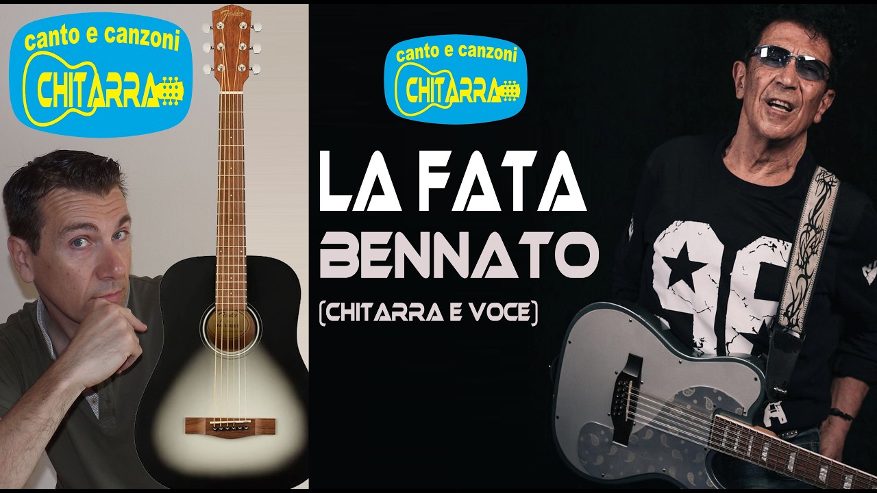 La fata EDOARDO BENNATO Cover chitarra acustica www.sergioestefy.it