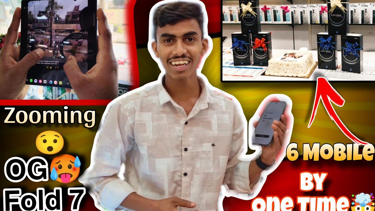 Zooming in Fold7 Samsung 🤯 New Mobile Purchase Finally Marathi Vlog No - 128