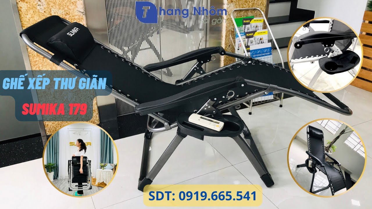 Đánh Giá Chi Tiết Ghế Xếp Thư giãn SUMIKA 179 - Textilene + Khung Ghế Bằng Thép