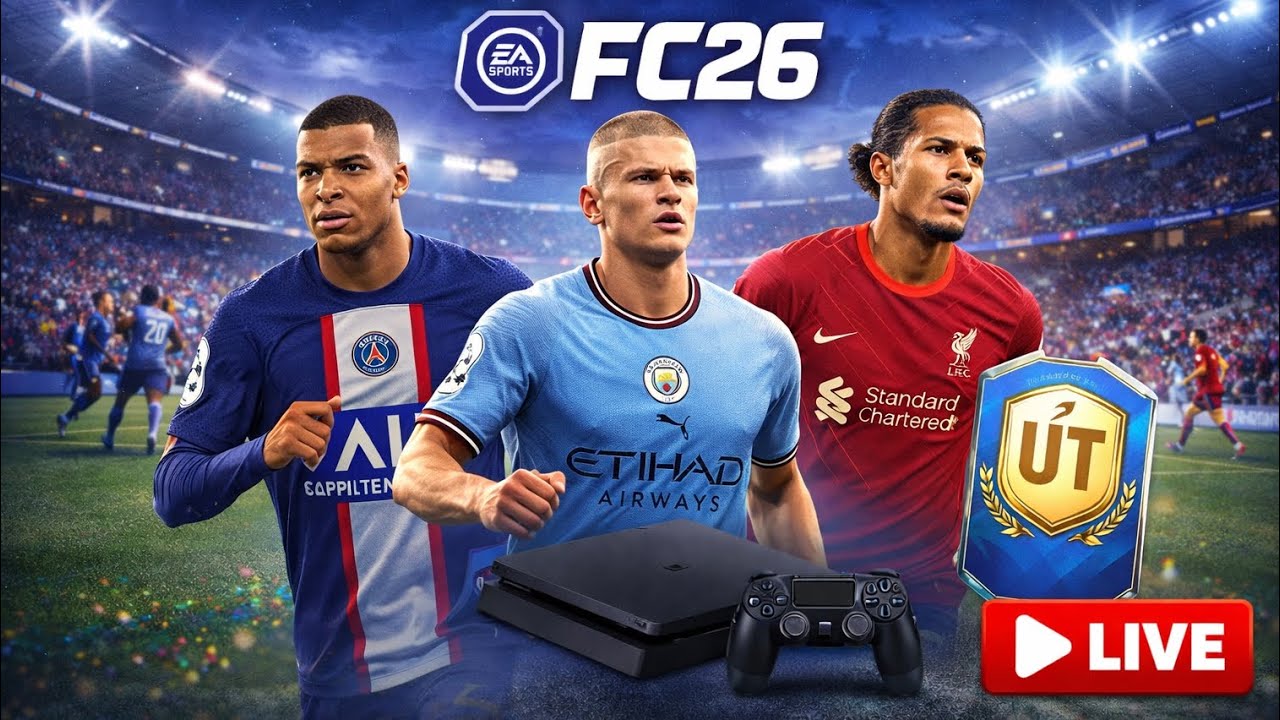 Ultimate Team Online Fc26 ps4  Slim 1TB