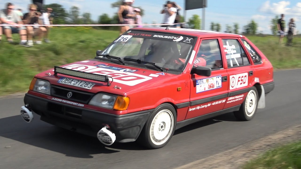 2 KME Rajd Karkonosze 2023 - Paweł Pawlik / Kamil Czaban - FSO Polonez Rally