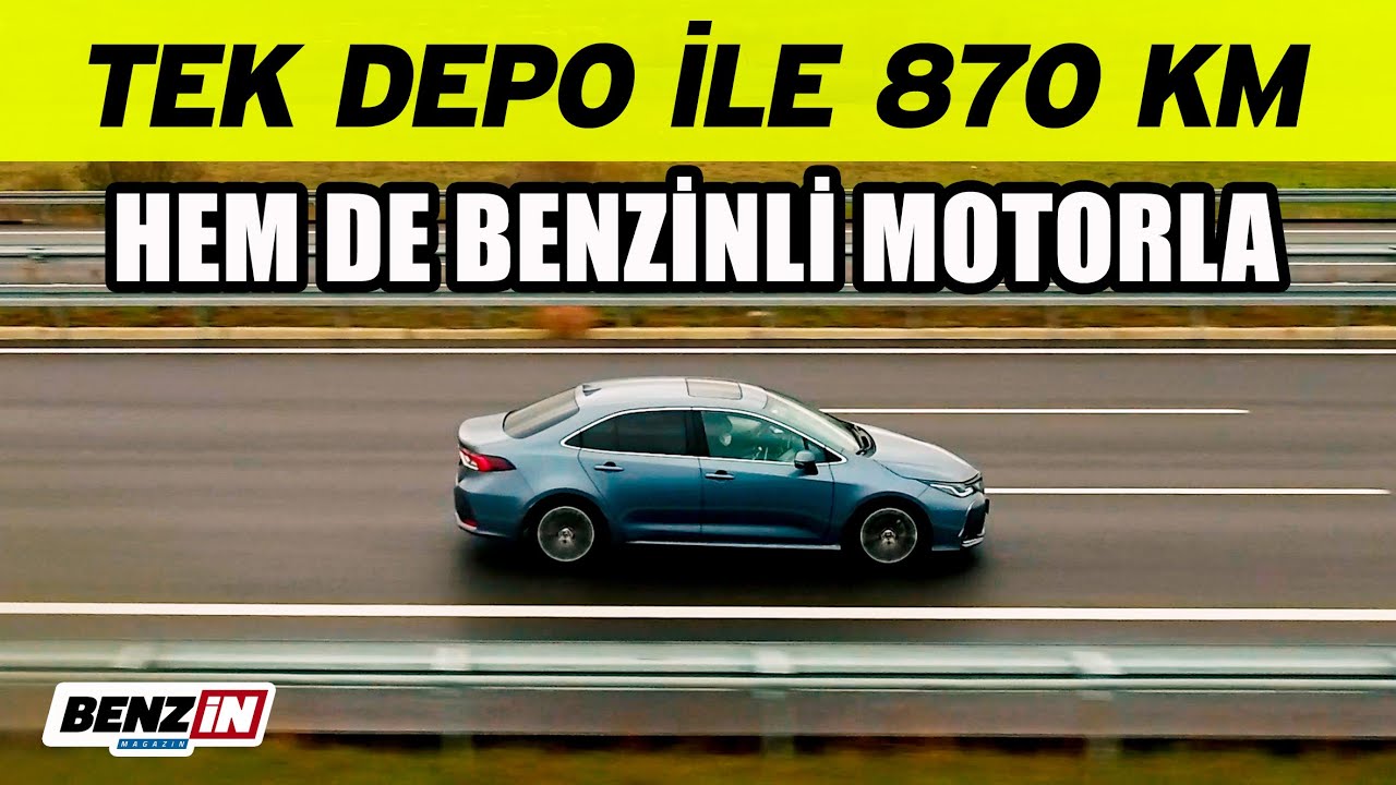 Tek depo ile 870 km İstanbul - İzmir git gel | Hem de Toyota Corolla 1.5 benzinli ile |  VLOG