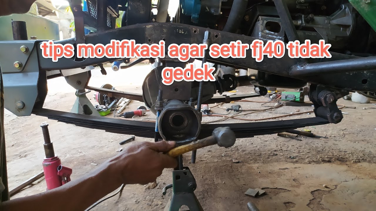 tips modifikasi agar setir toyota hardtop fj40 tidak gedek dan liar