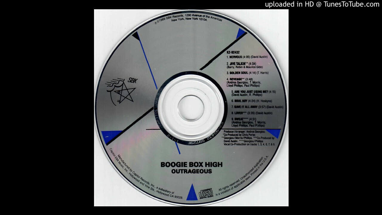 Boogie Box High - Are You Just Using Me (Co-written by George Michael)