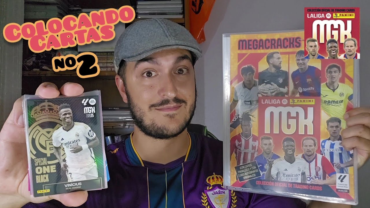*VINICIUS SPECIAL ONE BLACK* - Colocando Cartas #2 *Megacracks 2024-25* Panini - CROLOMOLO