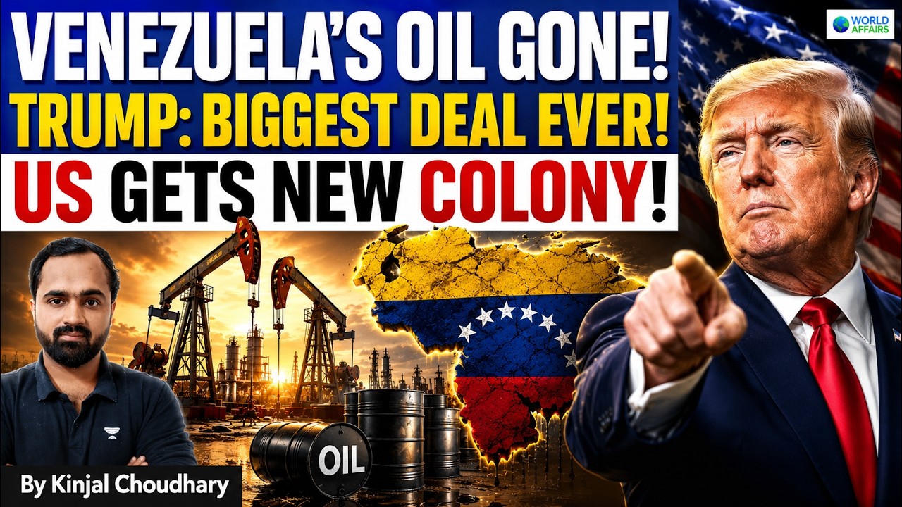 TRUMP TAKES CONTROL OF 65 BILLION Barrels of Venezuela&rsquo;s Oil! US Builds NEW OIL EMPIRE! | Kinjal