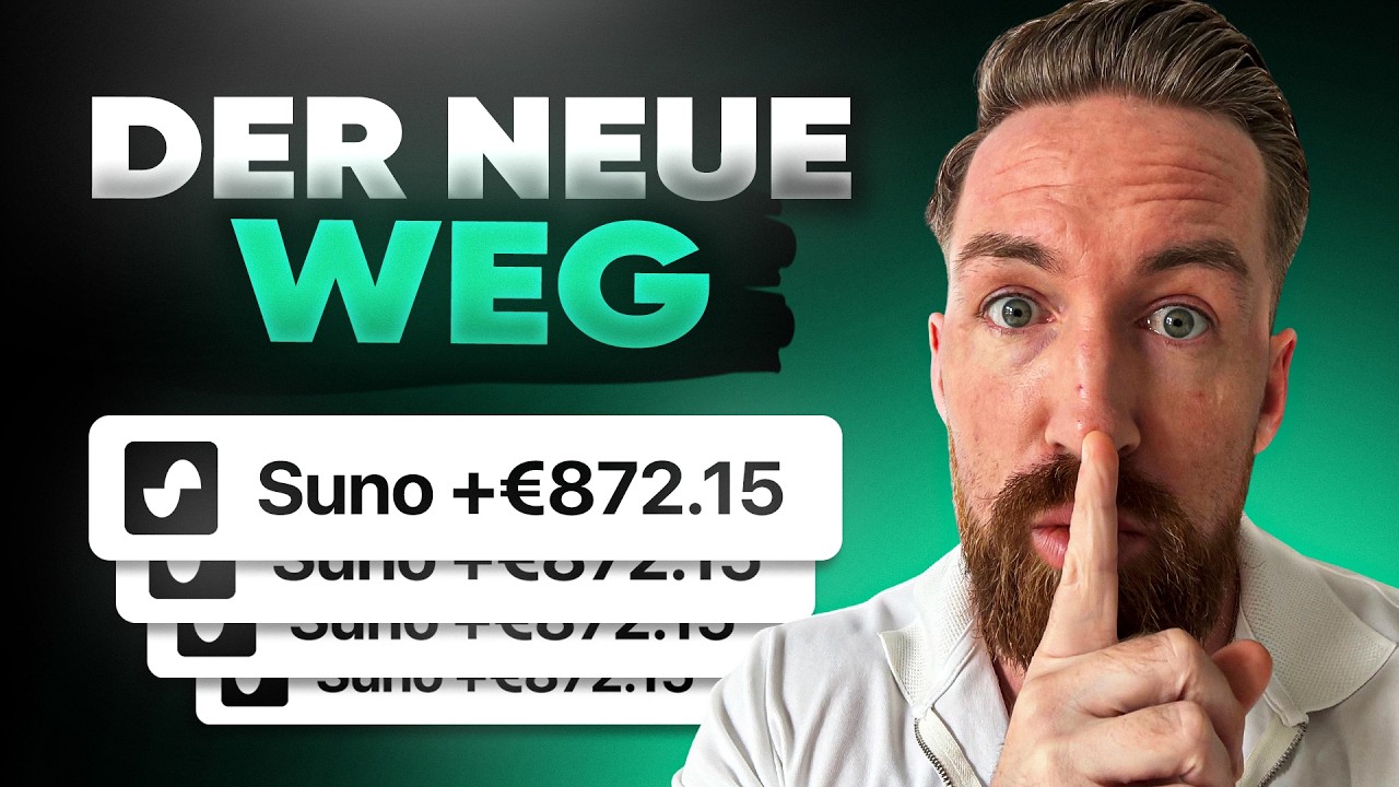 Der neue Weg mit KI-Musik Geld zu verdienen | Brandneue Methode