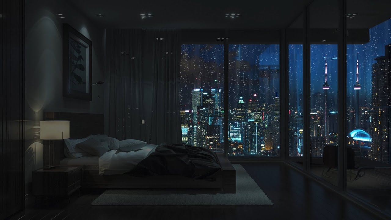 Night Falls Bringing Rain. Sound Like A Lullaby Putting Us To Sleep