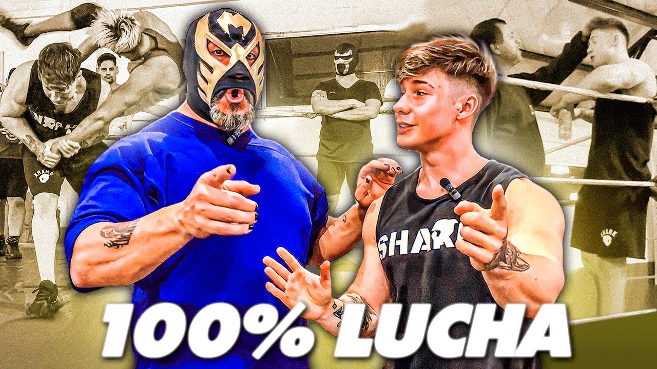 ENTRENANDO LUCHA LIBRE con LA MASA