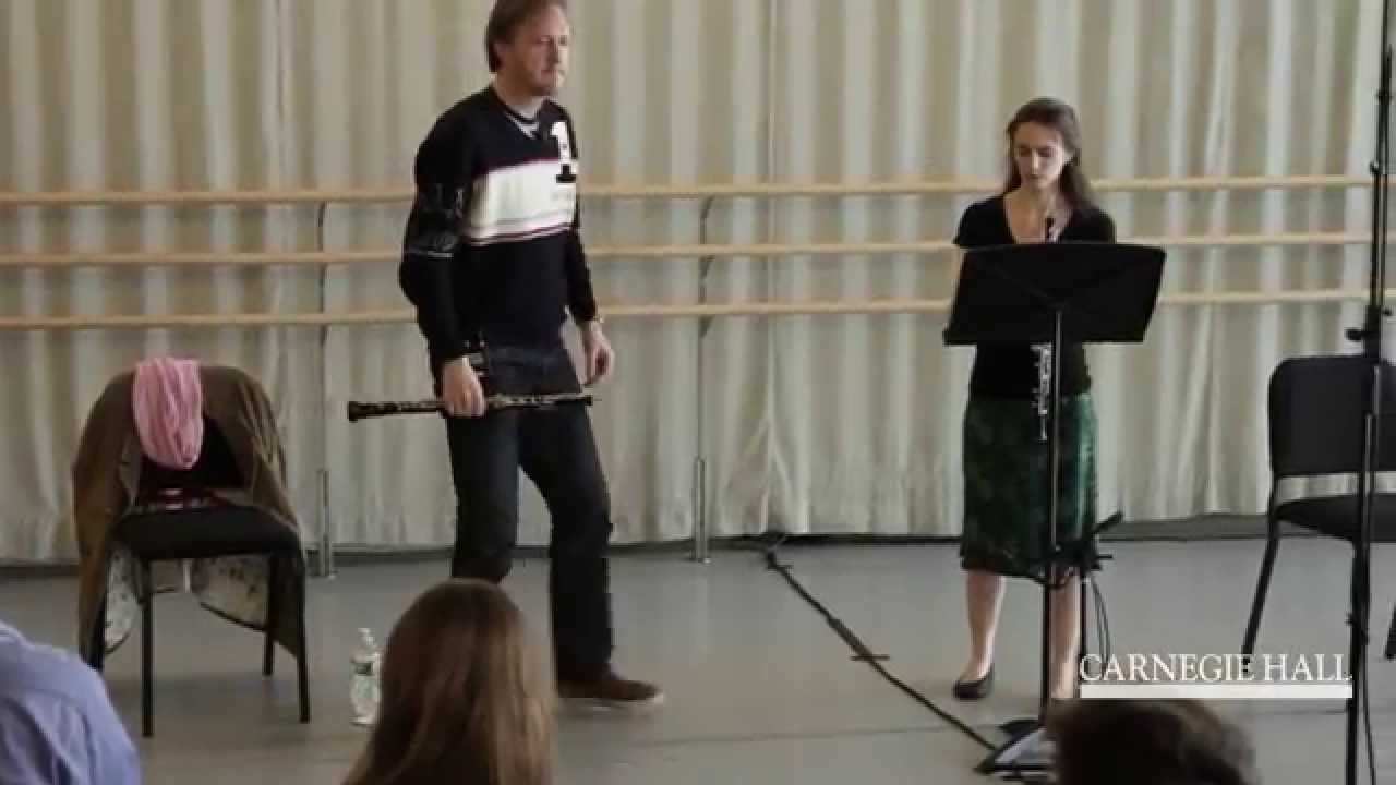 Carnegie Hall Oboe Master Class: Rossini's La scala di seta