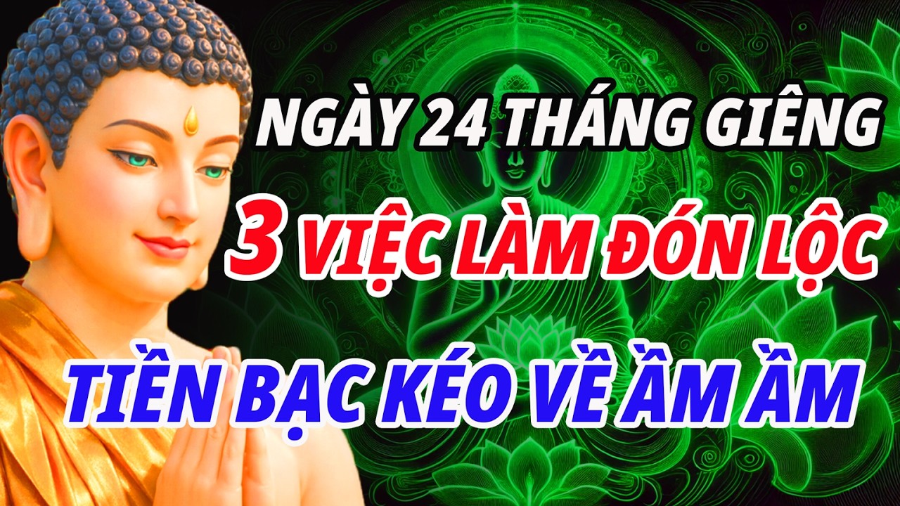 Ngày 24 Tháng Giêng : 3 Việc Nên Làm Để Mở Cửa Tài Lộc,Tiền Bạc Kéo Về Ầm Ầm