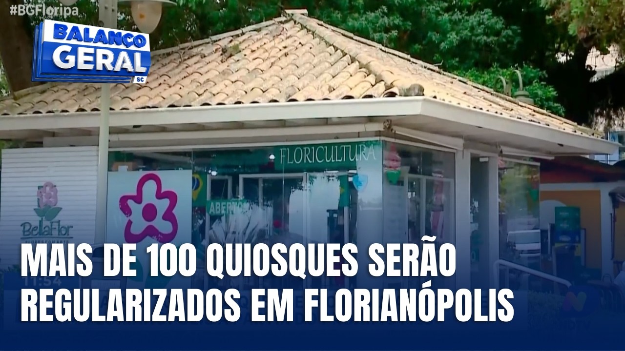 Florianópolis inicia regularização de mais de 100 quiosques