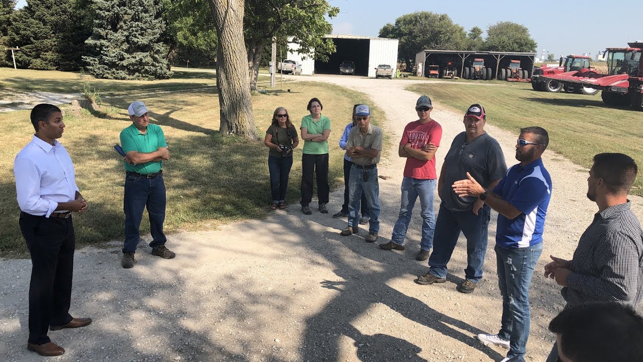 FCC Chairman Connects with Nebraska Farmers On Rural Broadband Issue