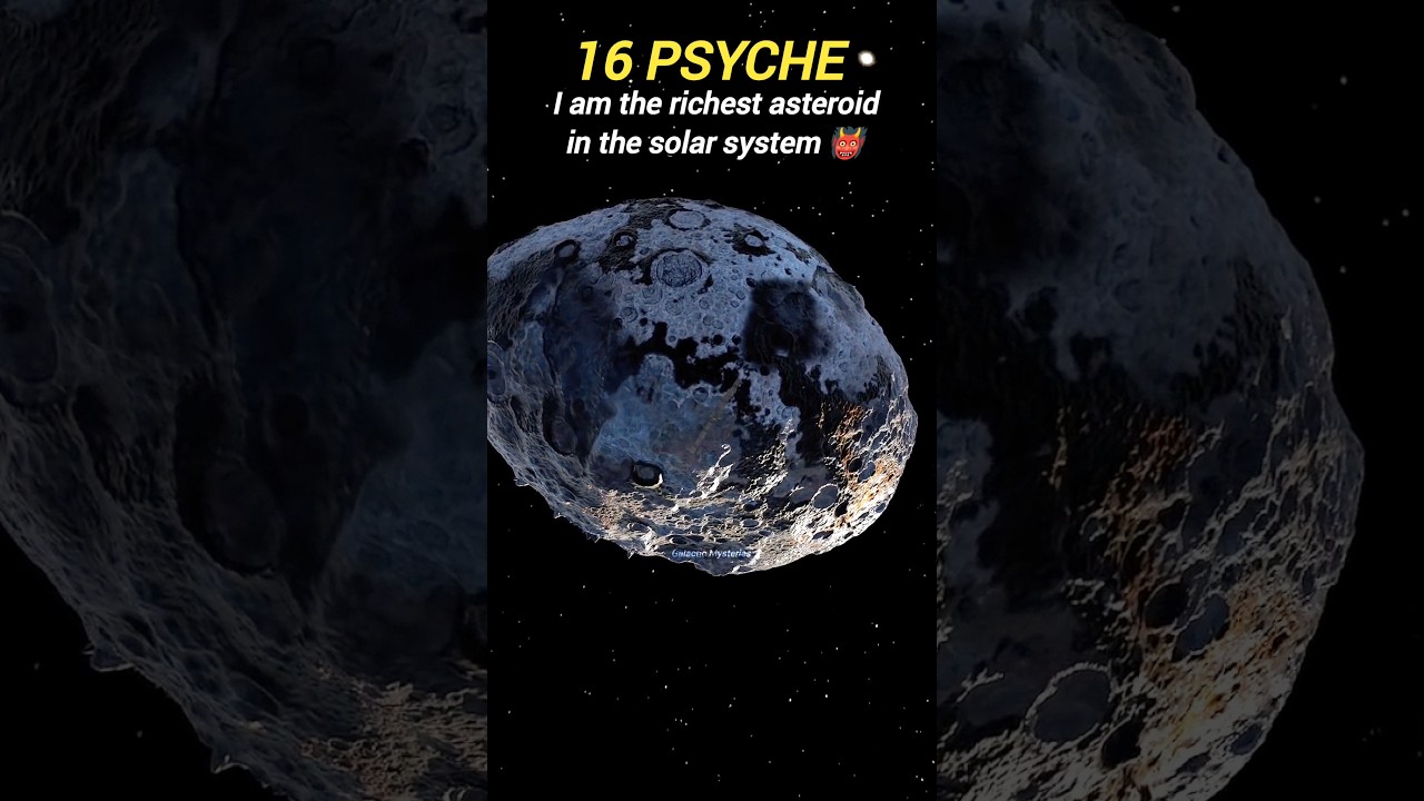 Ceres vs 16 psyche vs chariklo #space #shorts #universe #asteroid
