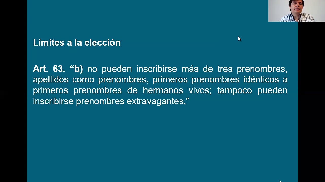 El nombre de las personas humanas en el Código Civil y Comercial
