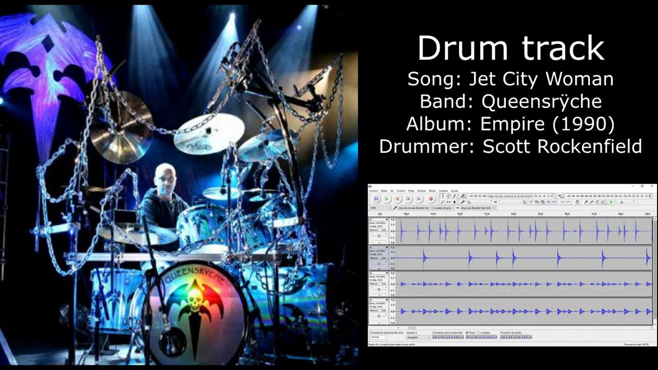 Jet City Woman (Queensryche) • Drum Track