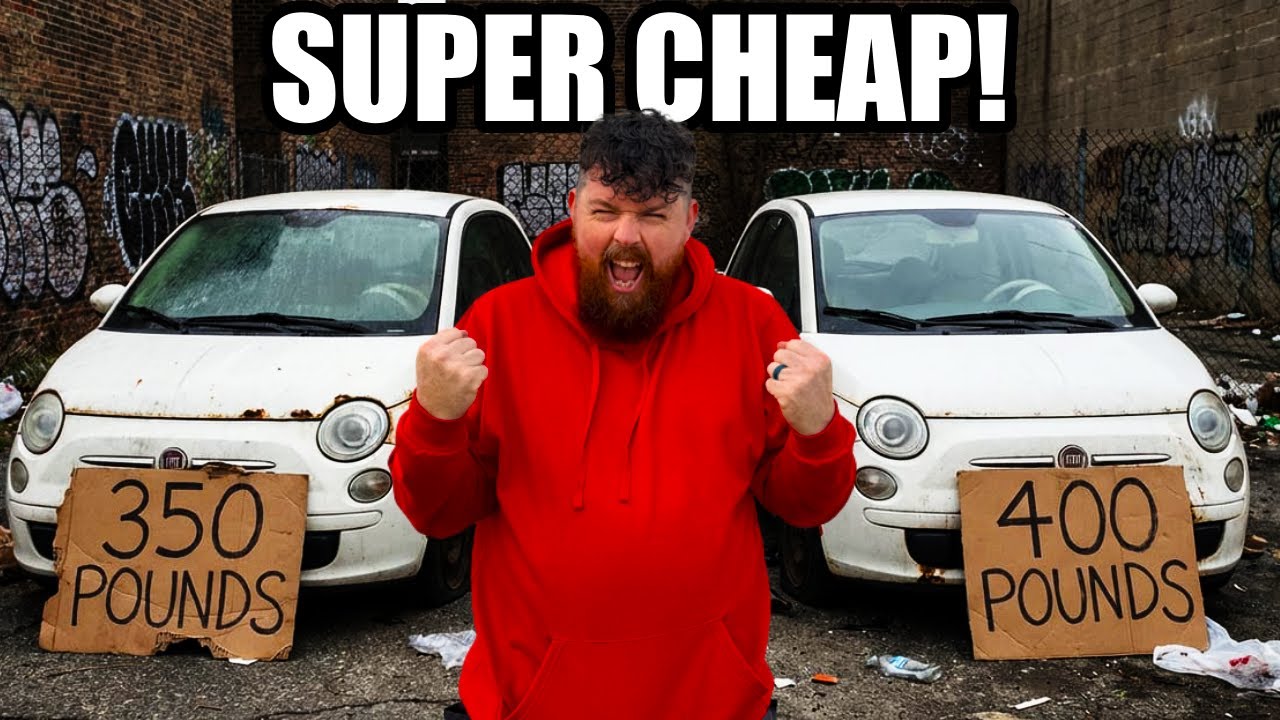 I BOUGHT TWO BROKEN FIAT 500s ON FACEBOOK —CAN I SAVE THEM?